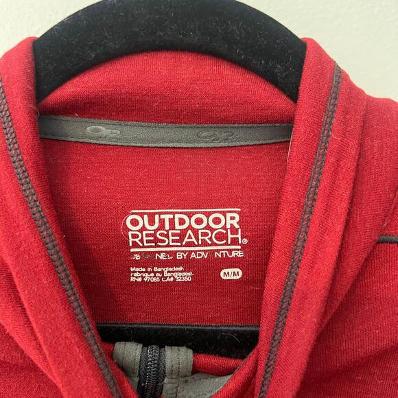 Outdoor research men's Outdoor‎ ResearchBlackridge Quarter-Zip sweater size m - Picture 3 of 10